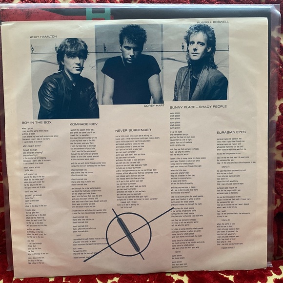 Corey Hart album Boy in the Box on Vinyl - Picture 4 of 5